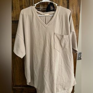 Altar'd State oversized ribbed top